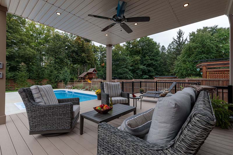 Deck Heating & Cooling Ideas Hickory Dickory Decks