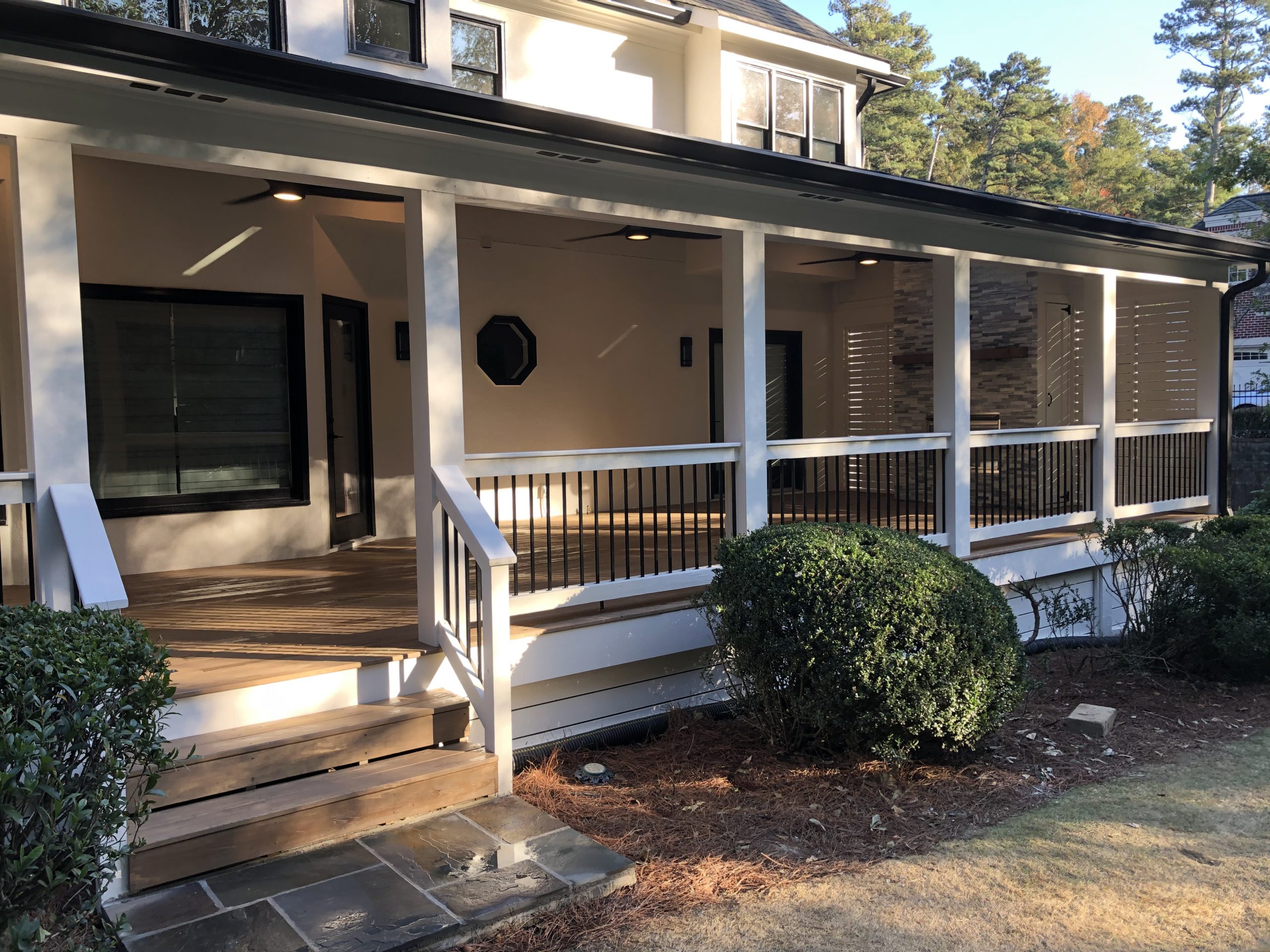 Peachtree Battle Screened Porch Decks By GWR
