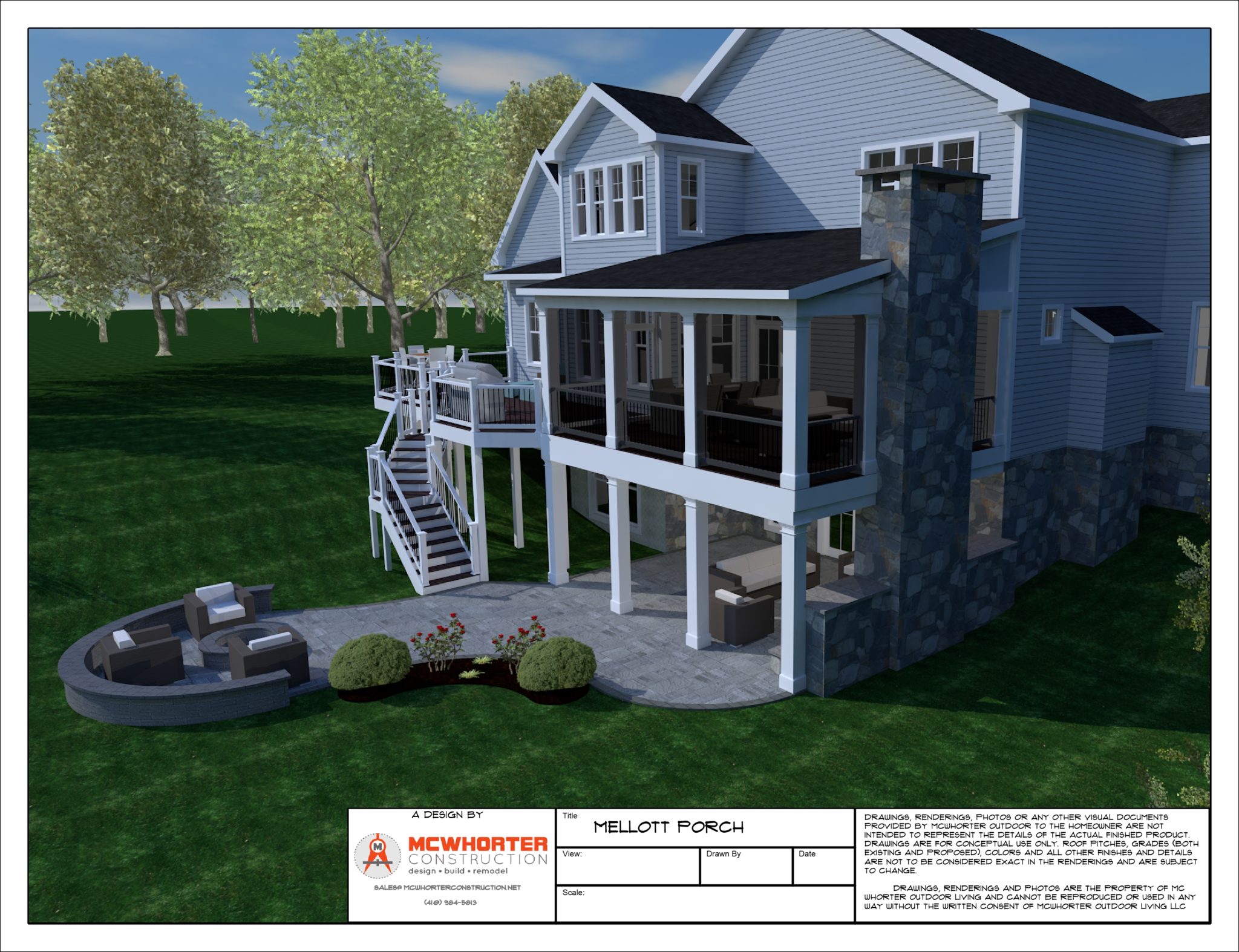 Maryland Screen Porch Builder Project Update, Fulton, MD McWhorter