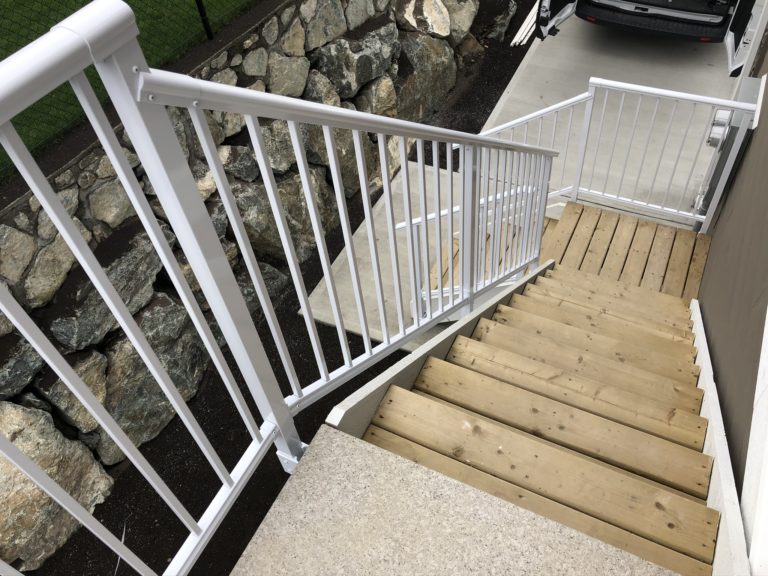 Railing Installations Deck Solutions Victoria's Vinyl Deck Specialist