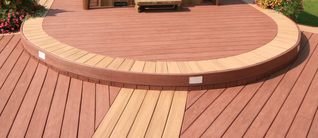 Curved Deck Builder in Durham Region Ontario Decks Out Back