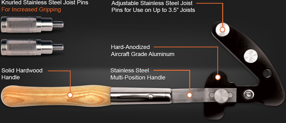 Deck Board Straightener Hardwood Wrench DeckWise