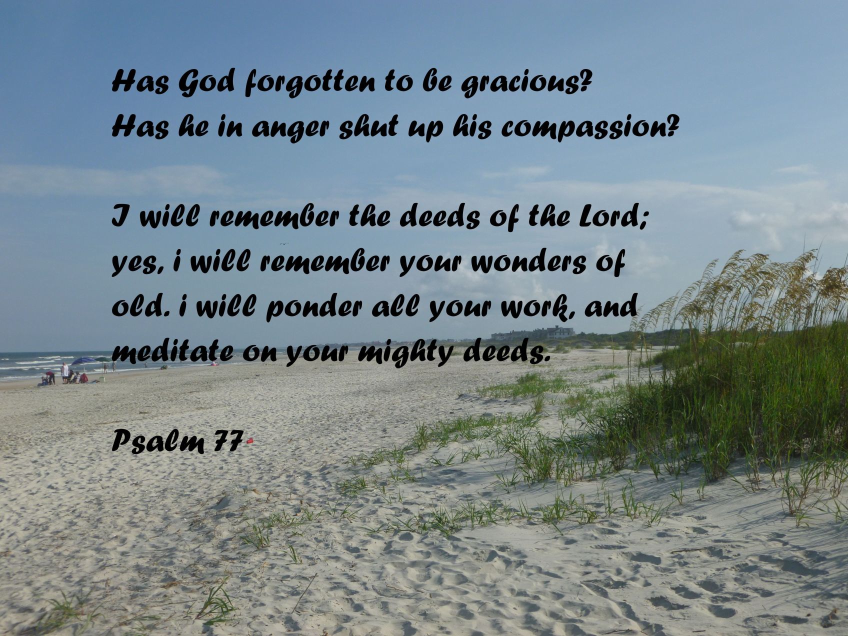 Psalm 77 pmgilmer