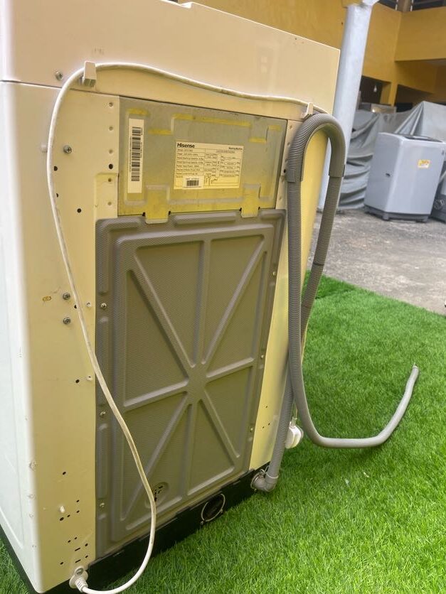 Hisense 8kg Top Loader Automatic Washing Machine WTCT802 Declutter Dot NG