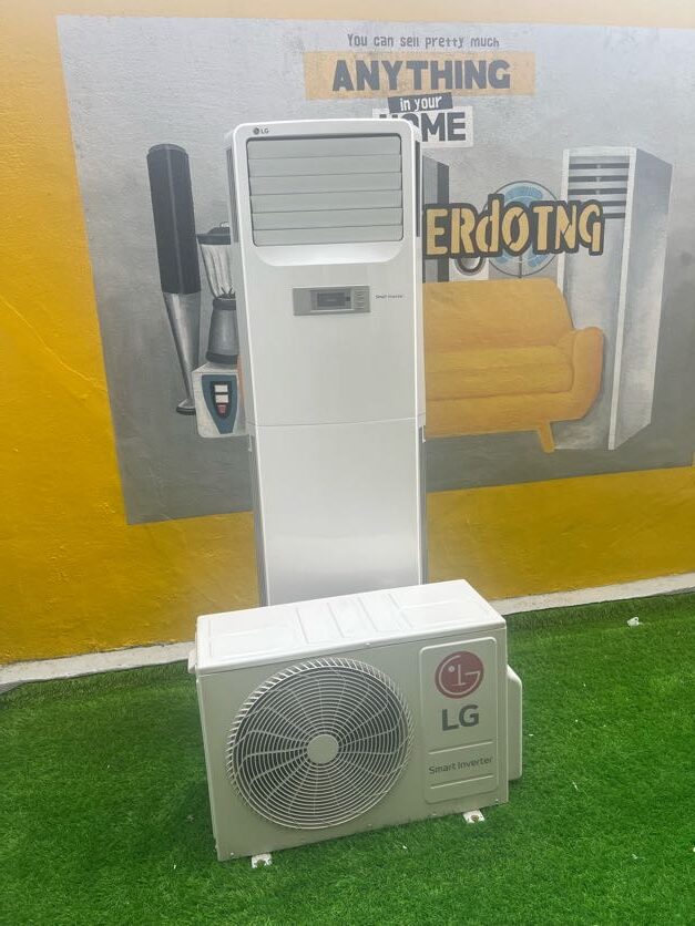 LG Floor Standing AC 3.0HP Smart Inverter – Declutter Dot NG
