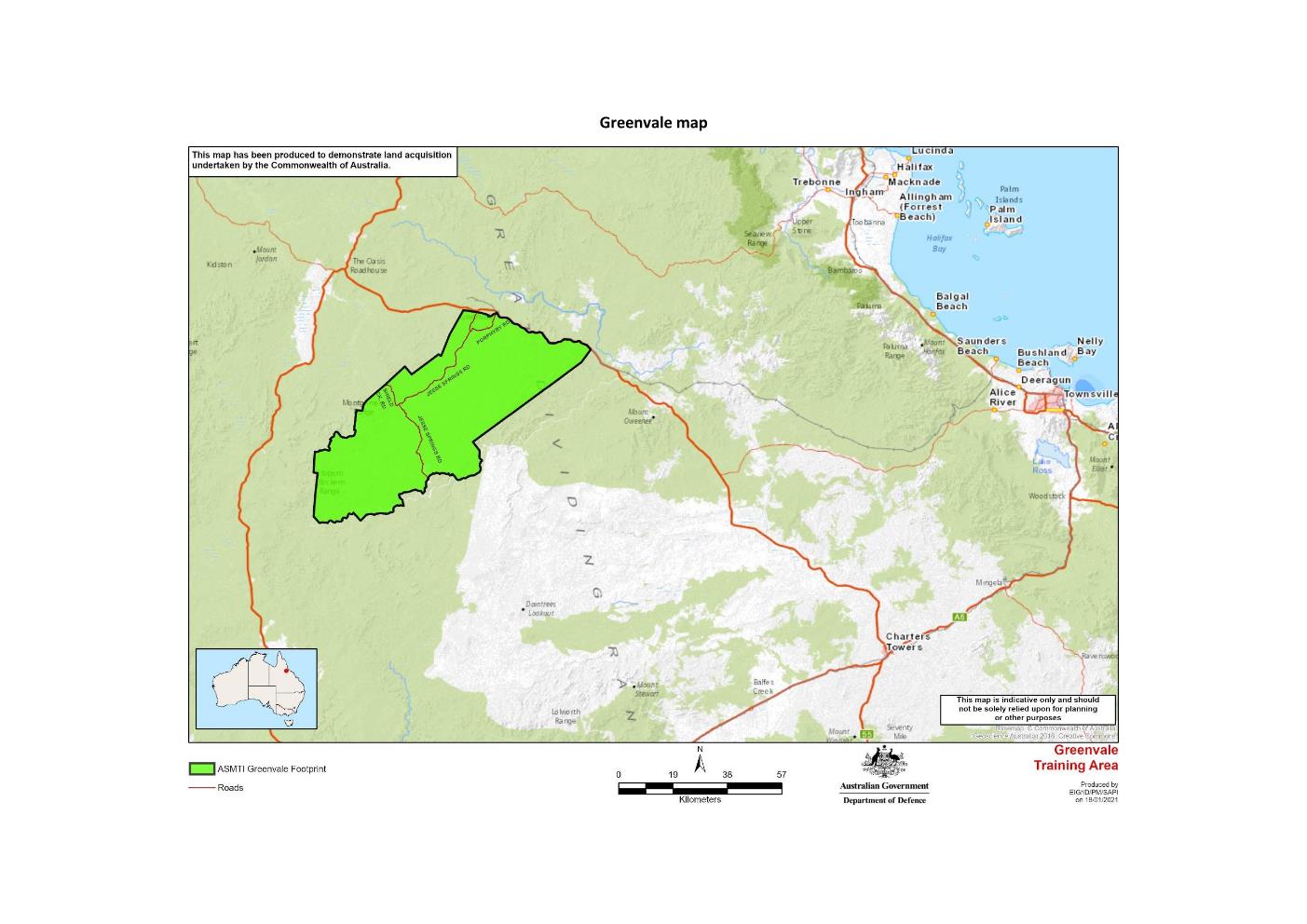 Greenvale Training Area