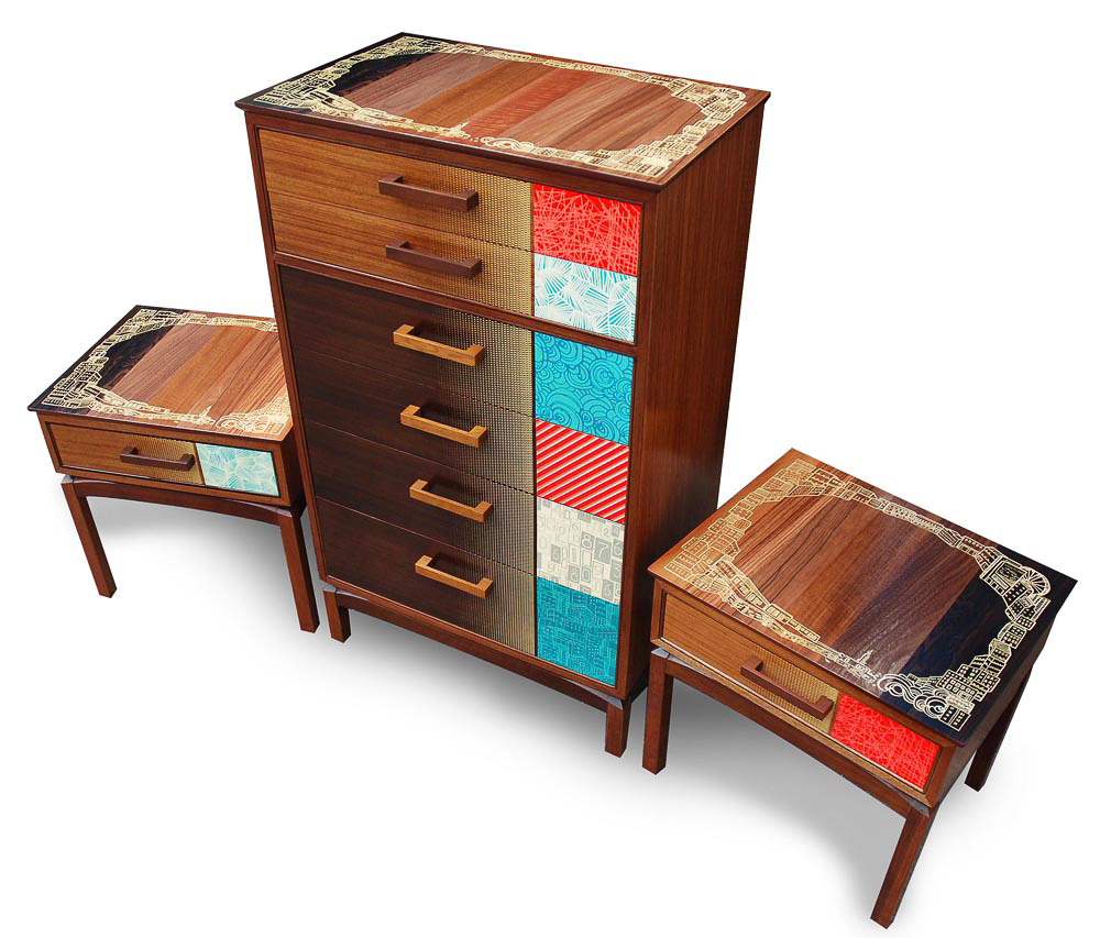 Kommode und Nachtiisch Margate von Zoe Murphy auf DECO.de