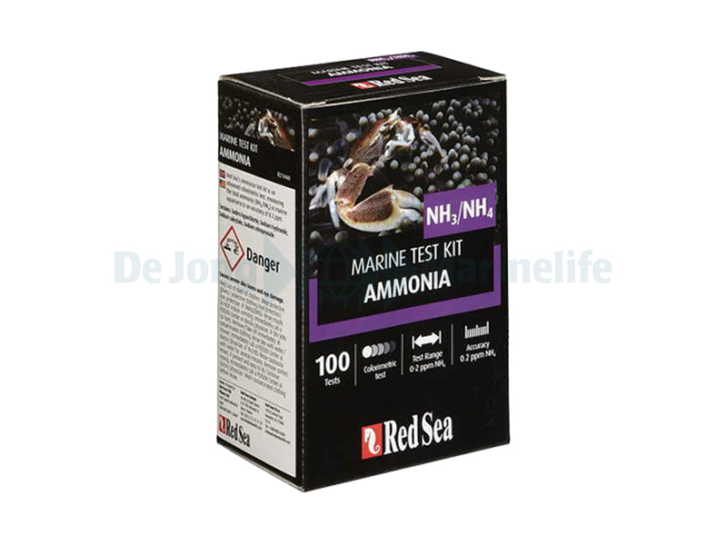 Red Sea MCP Ammonia Test Kit 100 Test Kit DecOcean