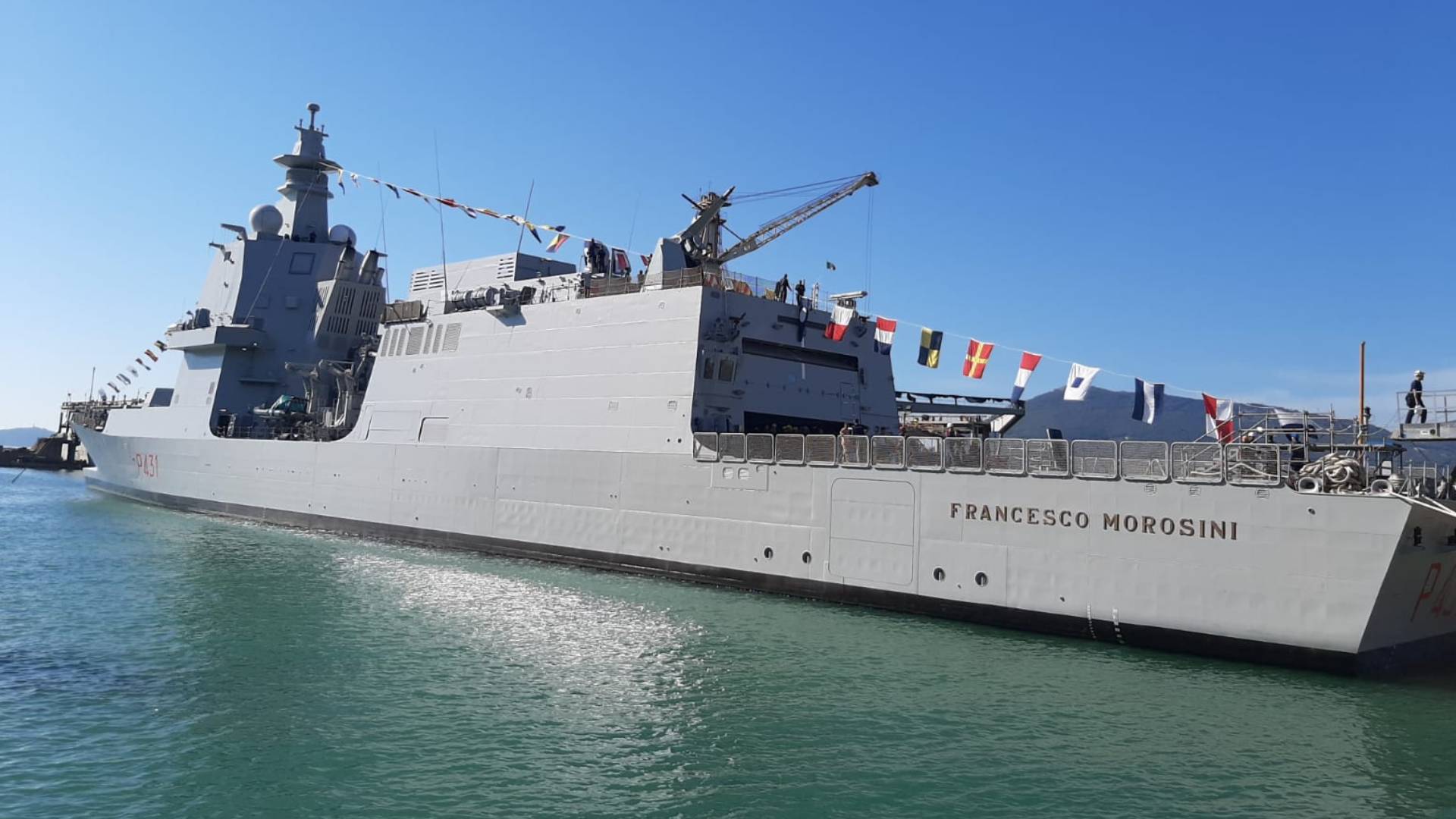 Italian Navy ship Morosini strengthens IndoPacific cooperation at