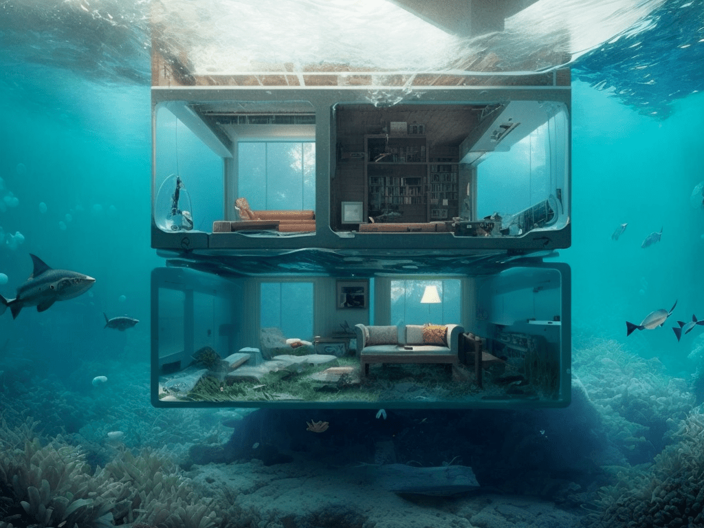 Underwater Living Water is the new home for humans!