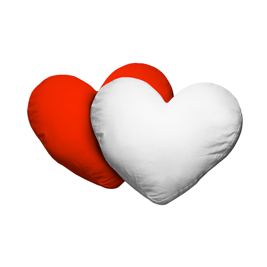 Heart Pillow 40cm x 40cm Deco Manufacturing