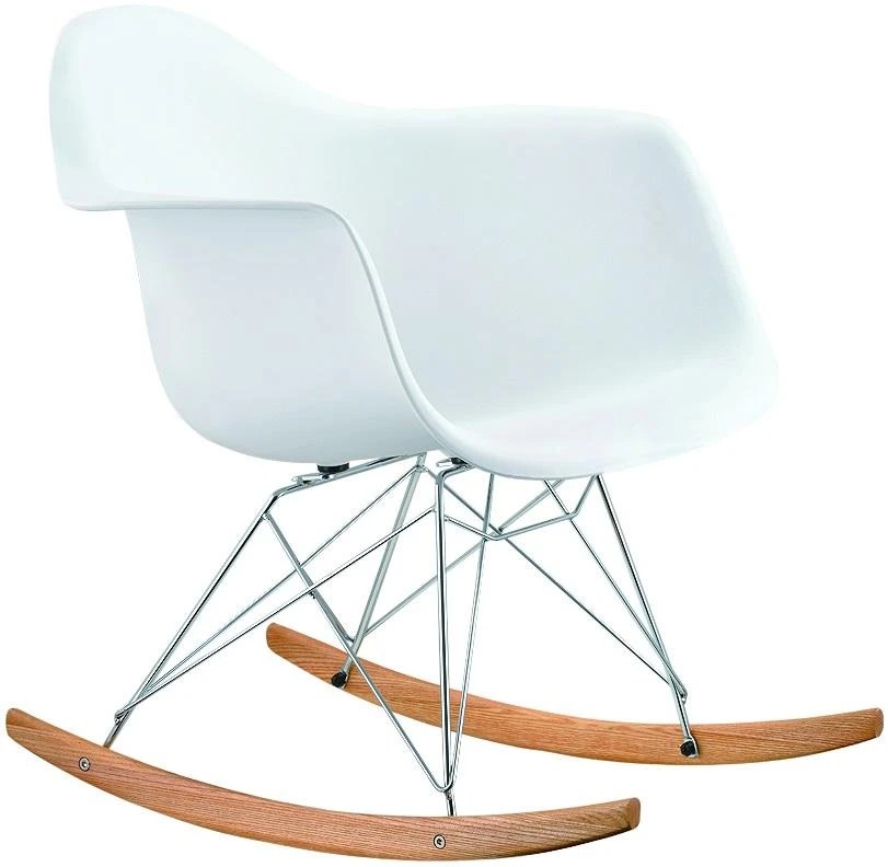 Eames Rocking Chair RAR Replica White Brand