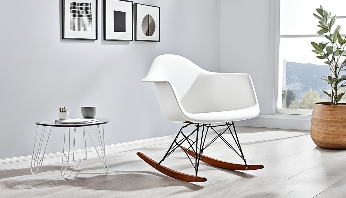 Rocking Chair Eames Style A Classic Design For Modern Homes