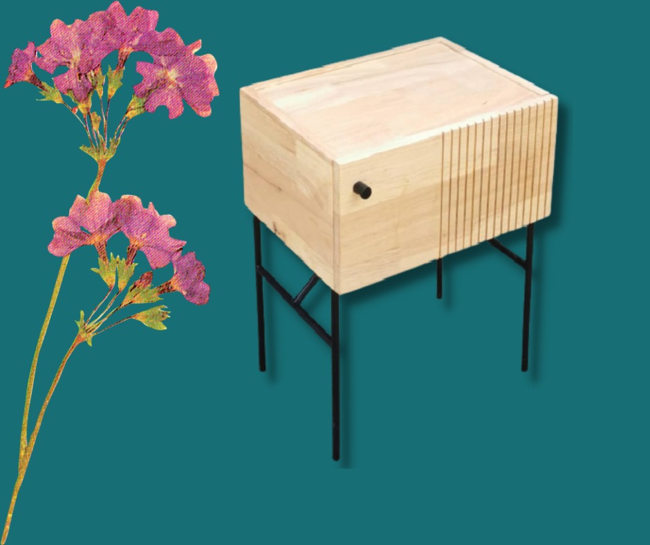 Vintage Side Table, Side Table Supplier Malaysia, Solid Wood Side Table