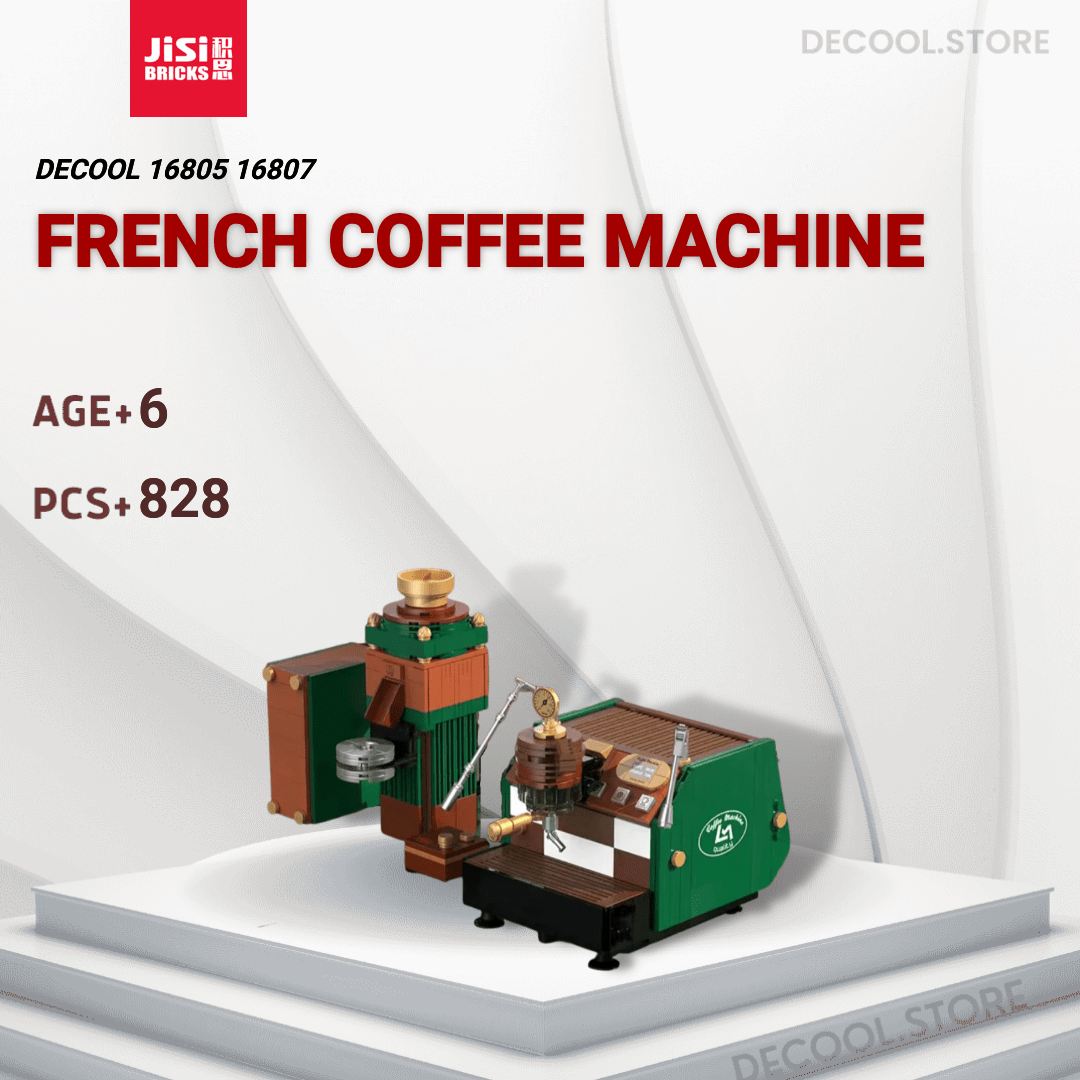 French Coffee Machine DECOOL / JiSi 16805 16807 Official Store DECOOL