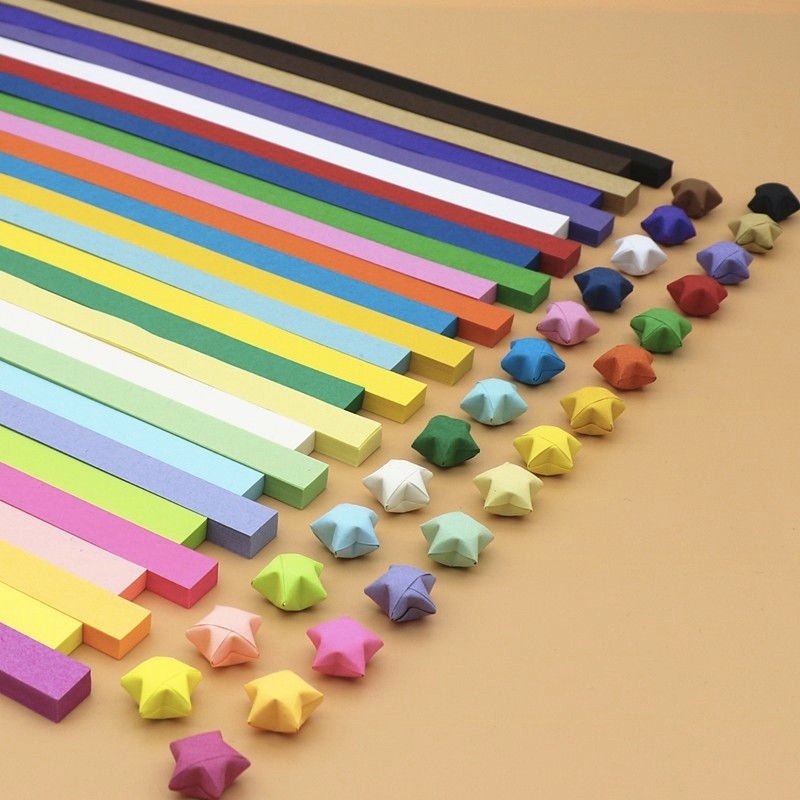 Origami Stars Paper Strips 27 Colour Decopack