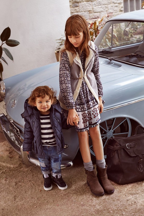 Colección Otoño Invierno de Mango Kids 2015/16