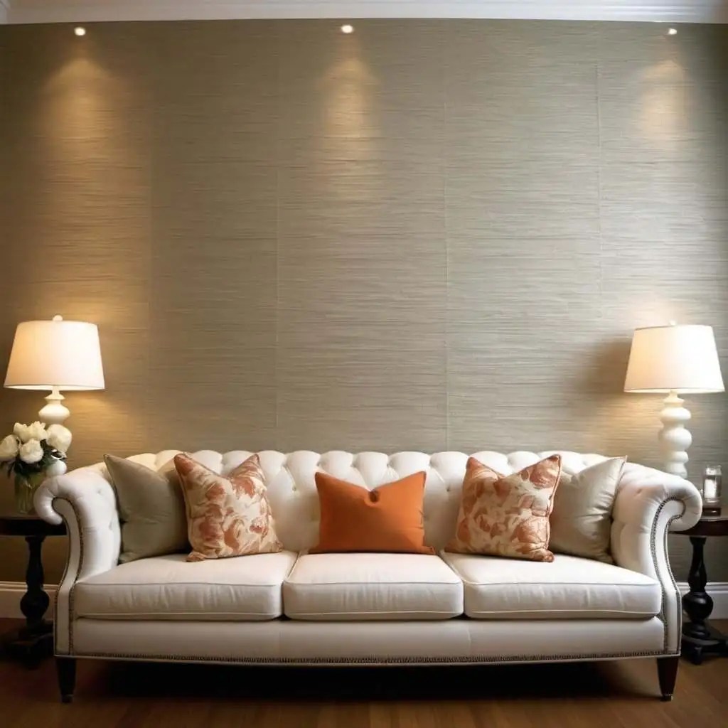 Top 38 Sofa Back Wall Designs To Make Your Living Room