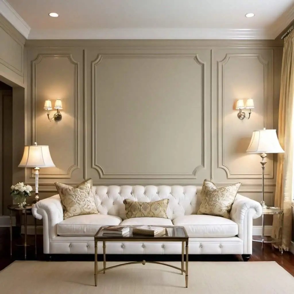 Top 38 Sofa Back Wall Designs To Make Your Living Room