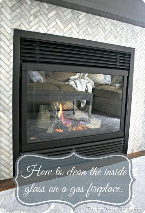Cleaning Gas Fireplace Glass Decor10 Blog