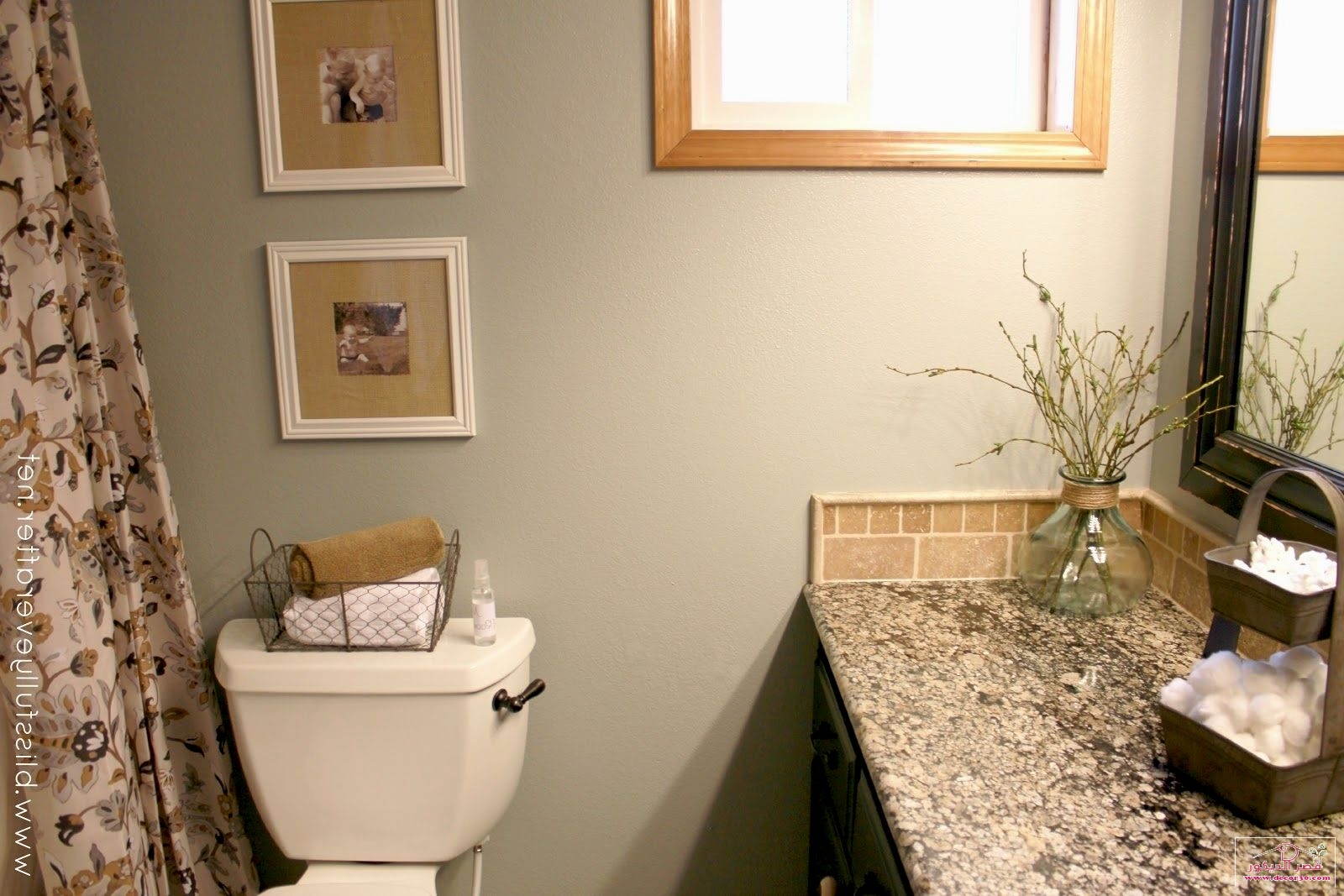 افكار تصميم حمامات صغيرة,Small bathroom design ideas قصر الديكور