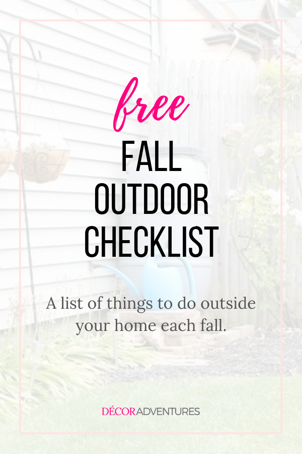 FallOutdoorChecklist » Decor Adventures