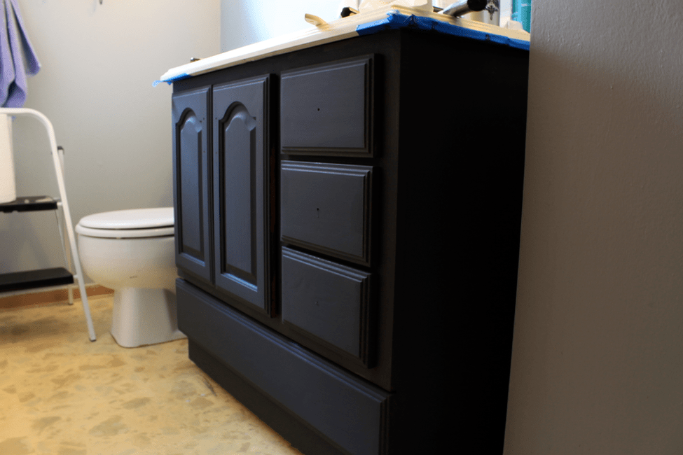 Bathroom Vanity Makeover with Chalk Paint » Decor Adventures