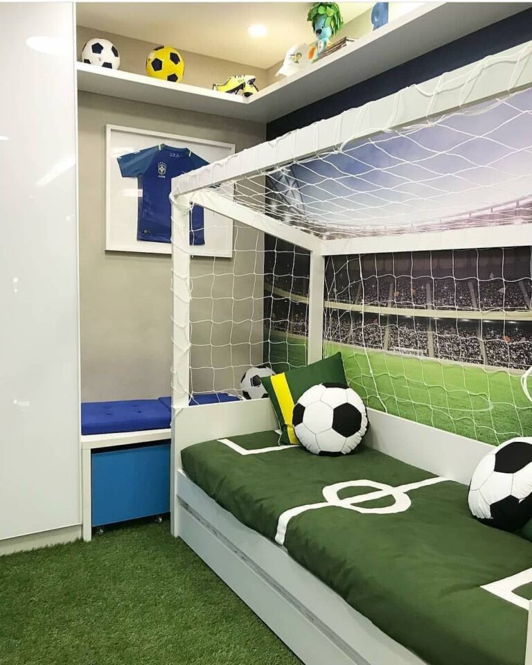 Football beds and ideas decoration of football bedrooms Travellingstory