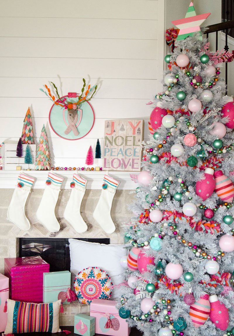 Boho Chic Christmas Decorating Decorated Life