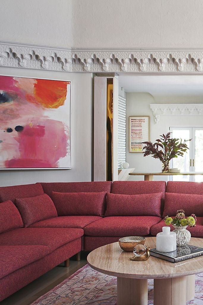 Wall Art Above Sofa Baci Living Room