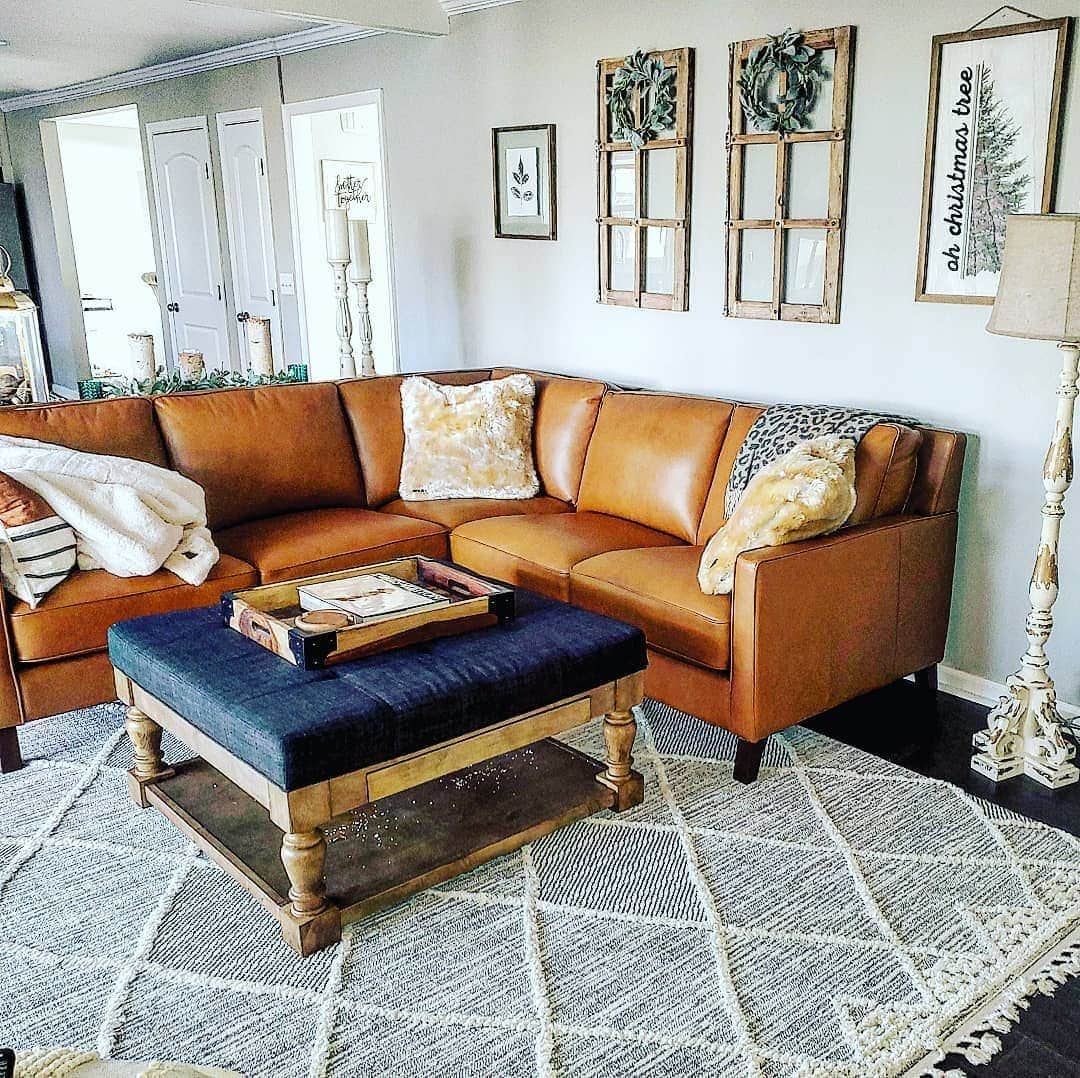 Navy Blue Brown And Grey Living Room Ideas