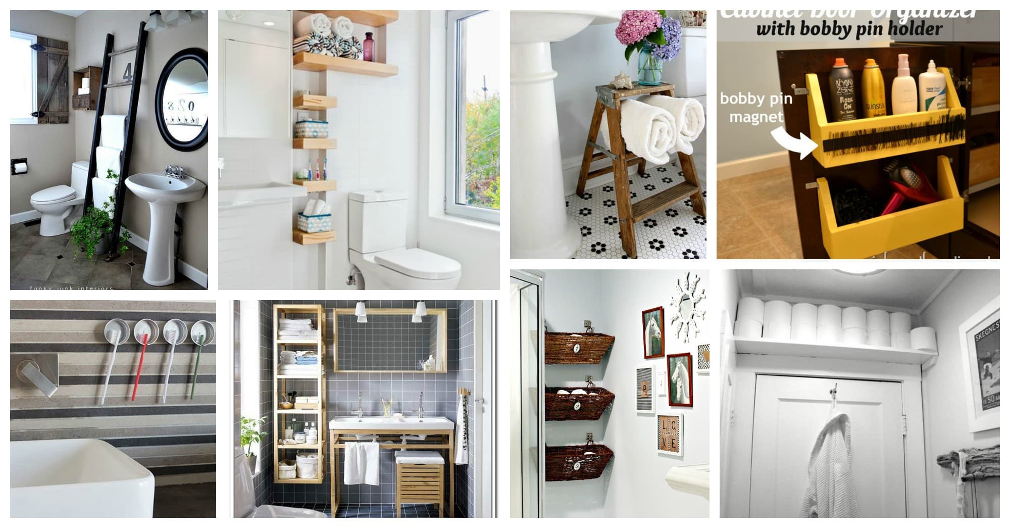15+ Fantastic Bathroom Organizational Hacks