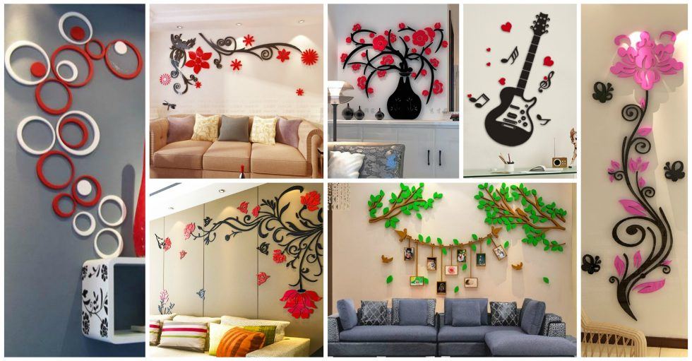 Awesome 3D Wall Stickers For Your Home Decor