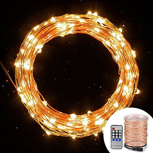Cymas LED String Lights Dimmable, Starry String Light Copper Wire 33