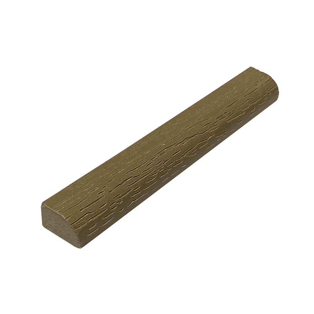 WGSLSTOP 9' Woodgrain Composite Sidelite Stop (3⁄8"x5⁄8") Woodgrain
