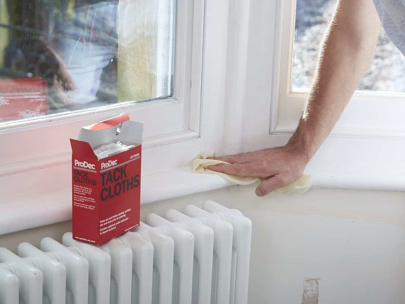 Sandingdown and removing dust? Decorator