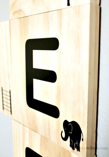 DIY Scrabble Tile Wall Art - Decorchick!