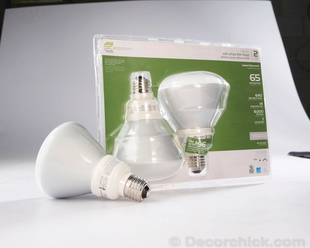 ECOSMART 14W SOFT WHITE CFL FLOOD LGHT BULB 2PACK Decorchick!