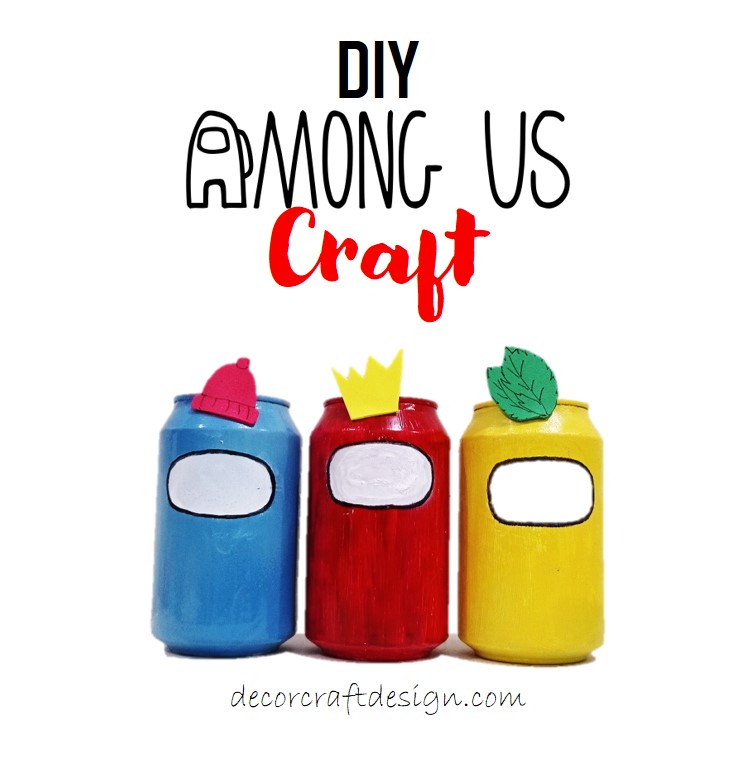 DIY Among Us Craft Decor Craft Design