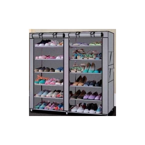 36 Pair Portable Canvas Shoe Rack Decor Finity