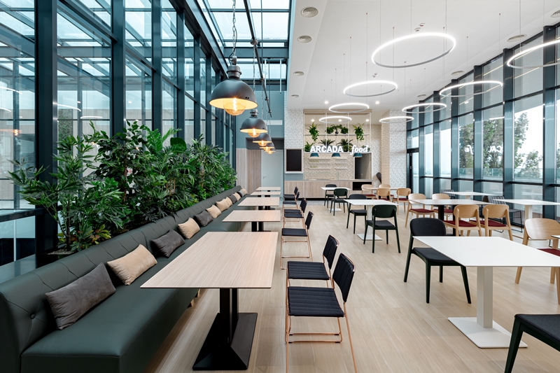 ARCADA COMPANY HQ GALAȚI Decor Floor ROMANIA