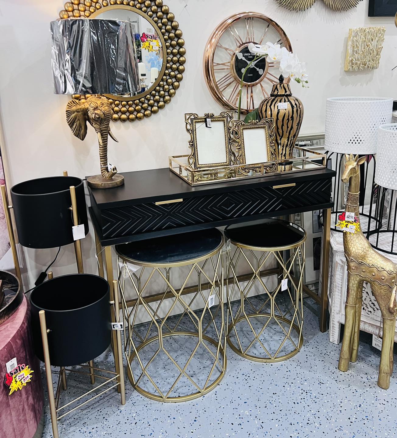 Jenny Two Drawer Console Table 96cm Decor Guru