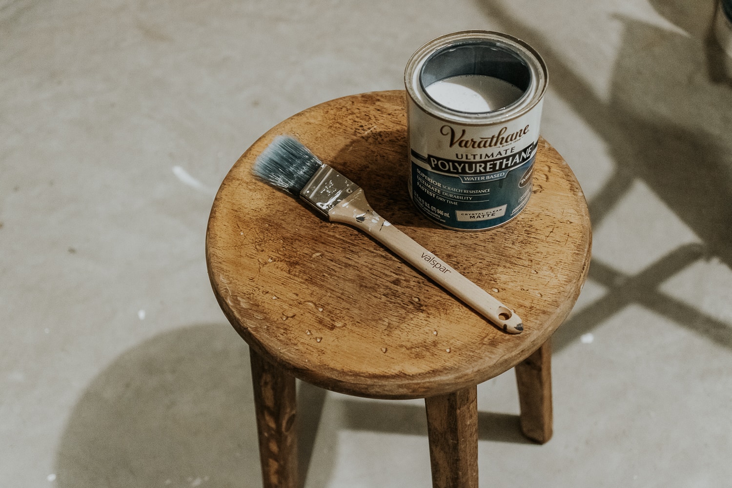 Genius DIY Bar Stool Nightstand