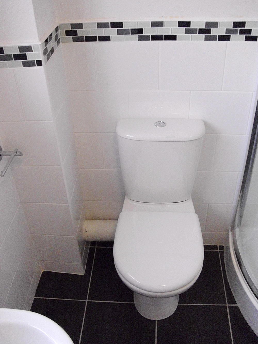 Mosaic Border Pretty Bathrooms With Bathroom Border Tiles