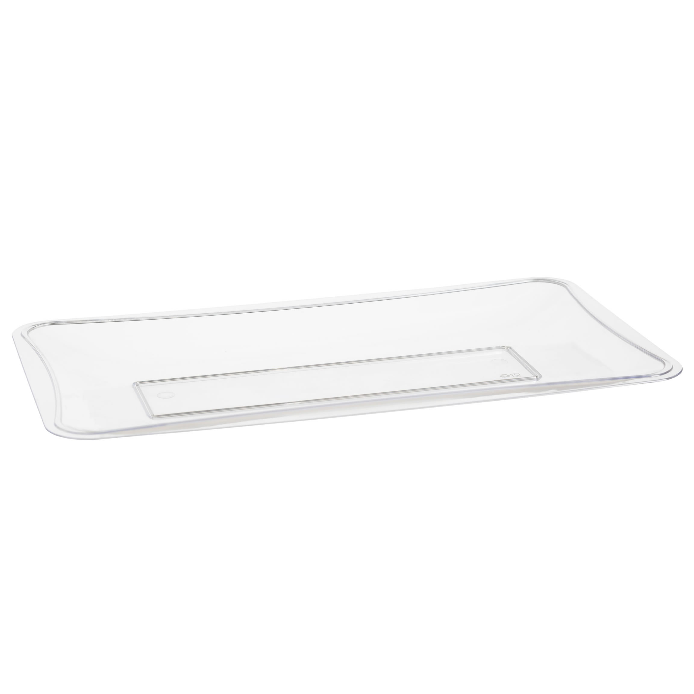 Big Rectangle Plastic Serving Tray DecorLine NY