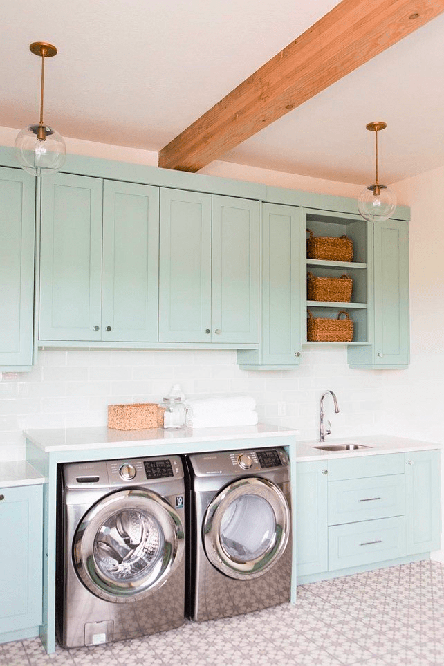All About the Blues My Top Blue Choices for Laundry Rooms
