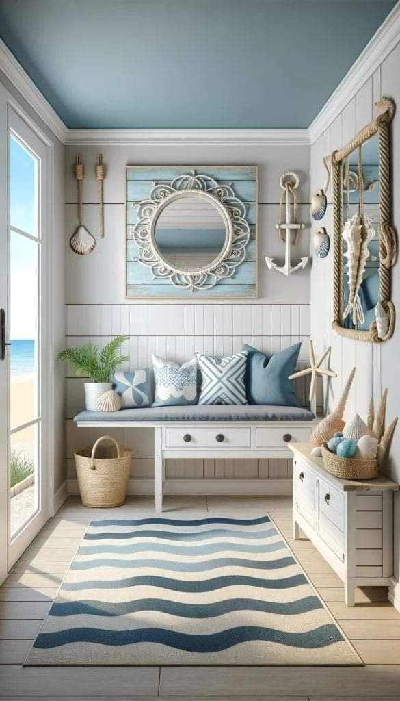 19 CLEVER COASTAL ENTRYWAY DECOR IDEAS TO INSPIRE YOU decor meets cozy