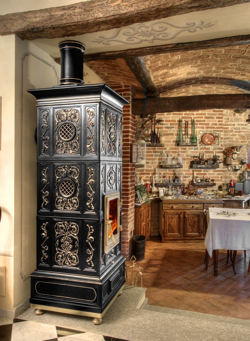 20 Ceramic Heating Stoves to Create Stunning Warm & Ambient Home Decor