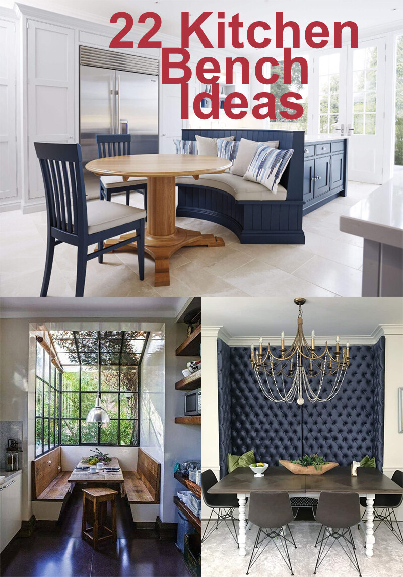 22 Kitchen Bench Ideas for Cozy Seating