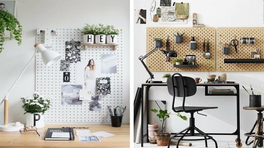 Easy Hacksfor IKEA's SKÅDIS Pegboard Decor Tips